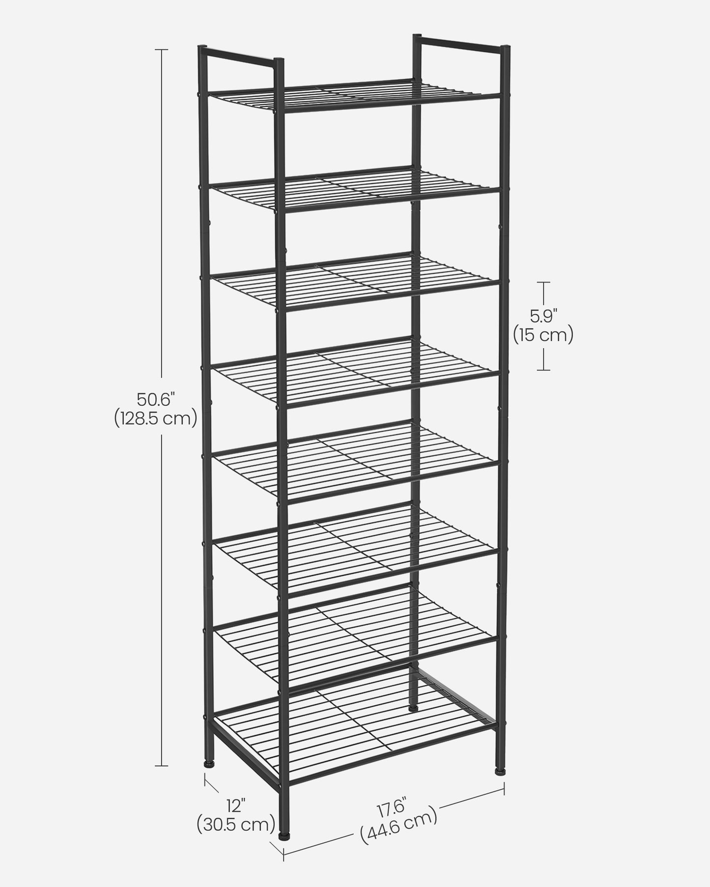 8-Tier Narrow Shoe Rack - view 14