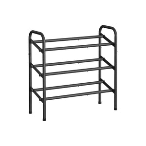 3 Tier Expandable Shoe Rack, Holds up to 20 Pairs of Shoes