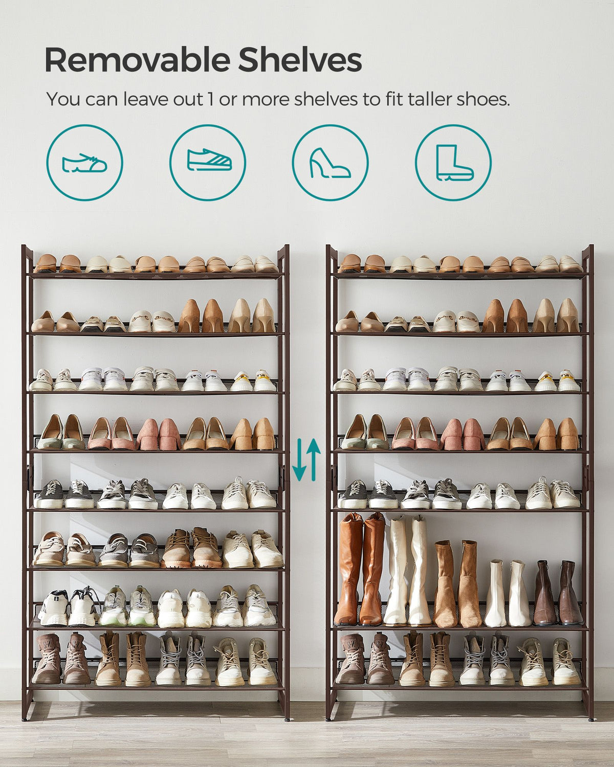 8-Tier Shoe Rack