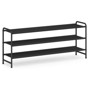 3-Tier Long Shoe Rack Organizer Ink Black - image 15