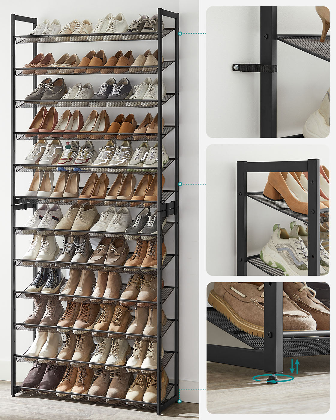 12 Tier Shoe Rack - image 6