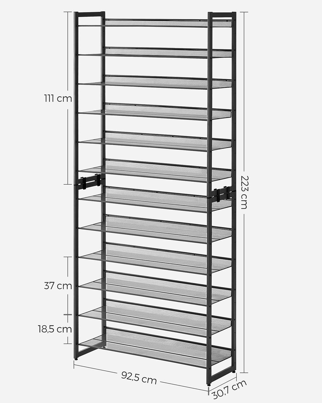 12 Tier Shoe Rack - image 8