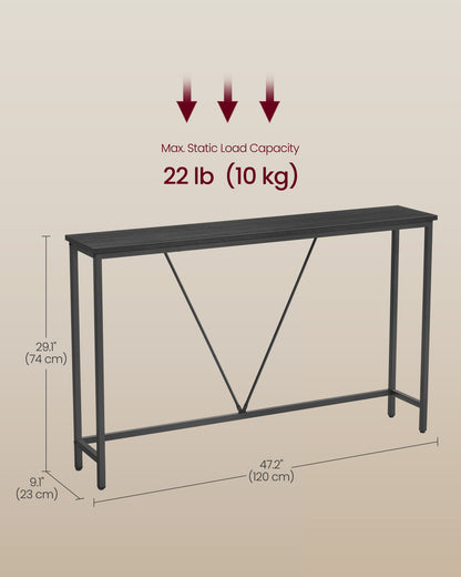 Console Table, Sofa Table, Narrow Entryway Table