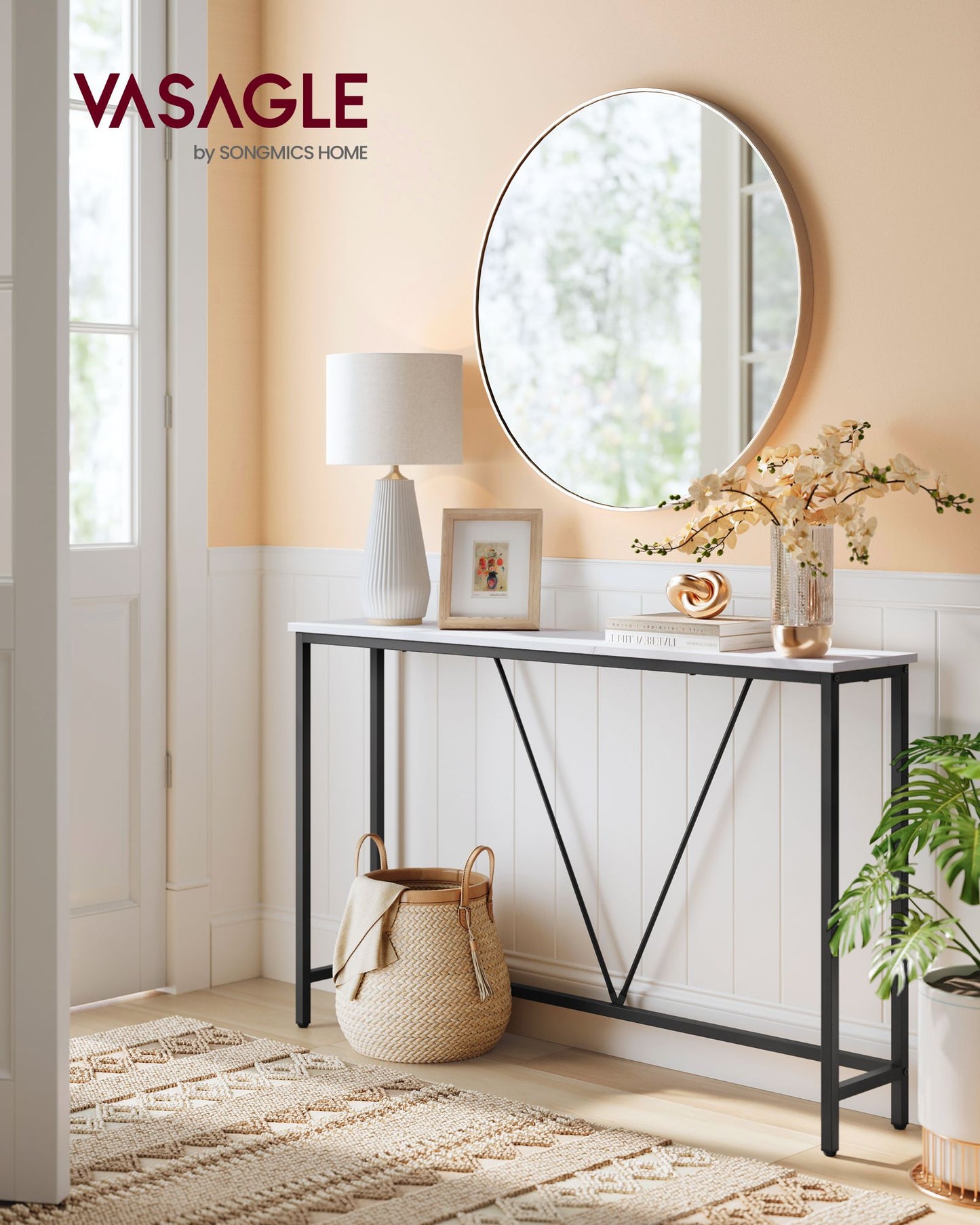 Console Table, Sofa Table, Narrow Entryway Table