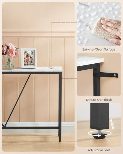 Console Table, Sofa Table, Narrow Entryway Table