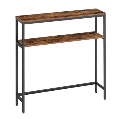 Console Table, 2-Tier Sofa Table, 20 x 100 x 80 cm - image 26
