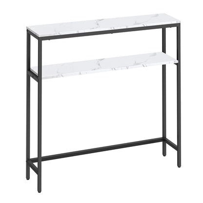 Console Table, 2-Tier Sofa Table, 20 x 100 x 80 cm - image 10