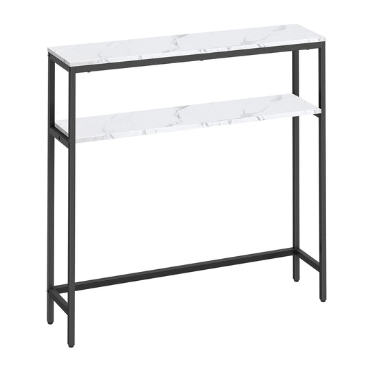 Console Table, 2-Tier Sofa Table, 20 x 100 x 80 cm - image 10