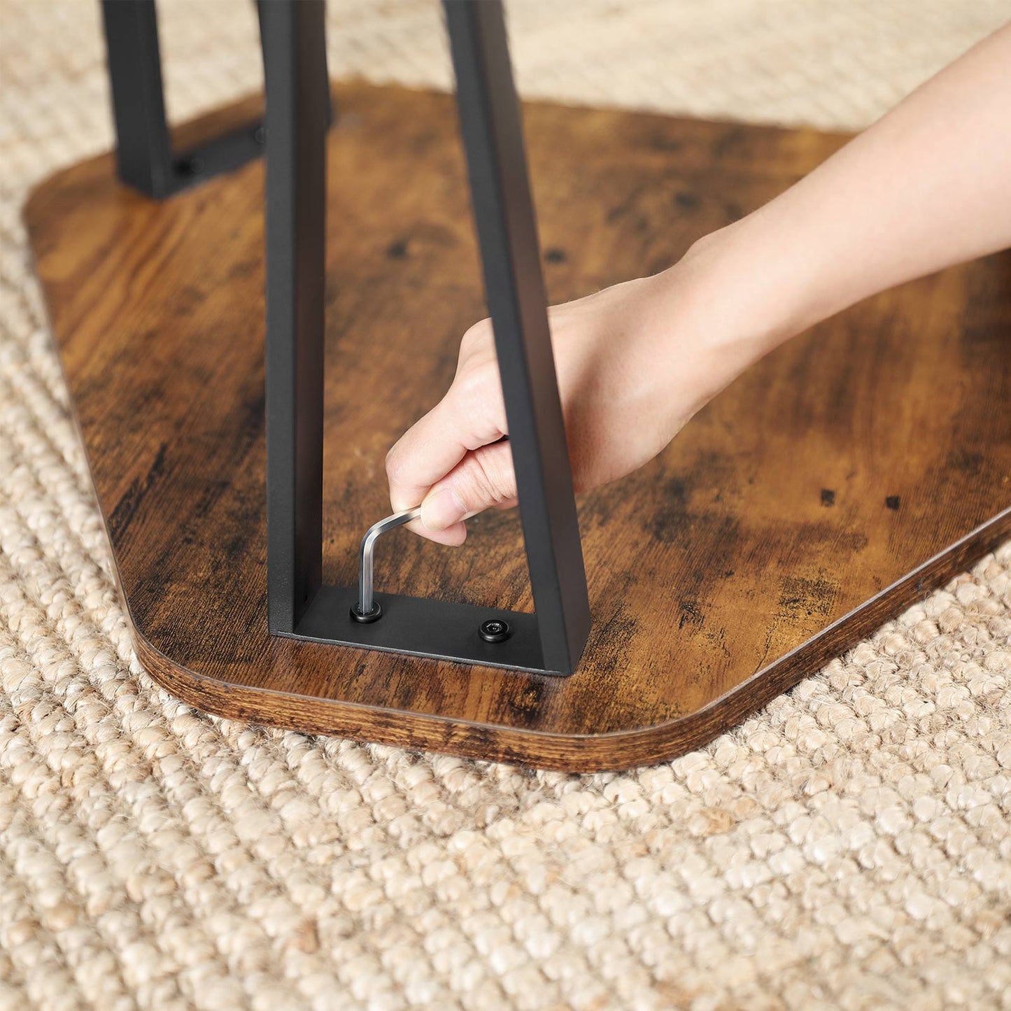 Set of 3 Nesting Coffee Table - image 7