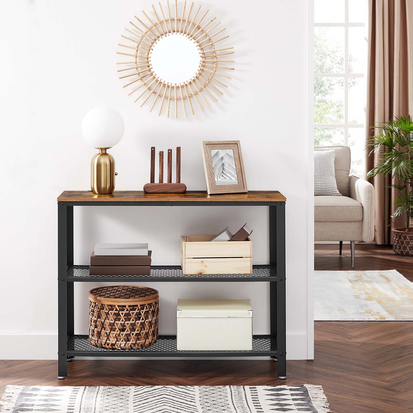 Industrial Console Table - image 4