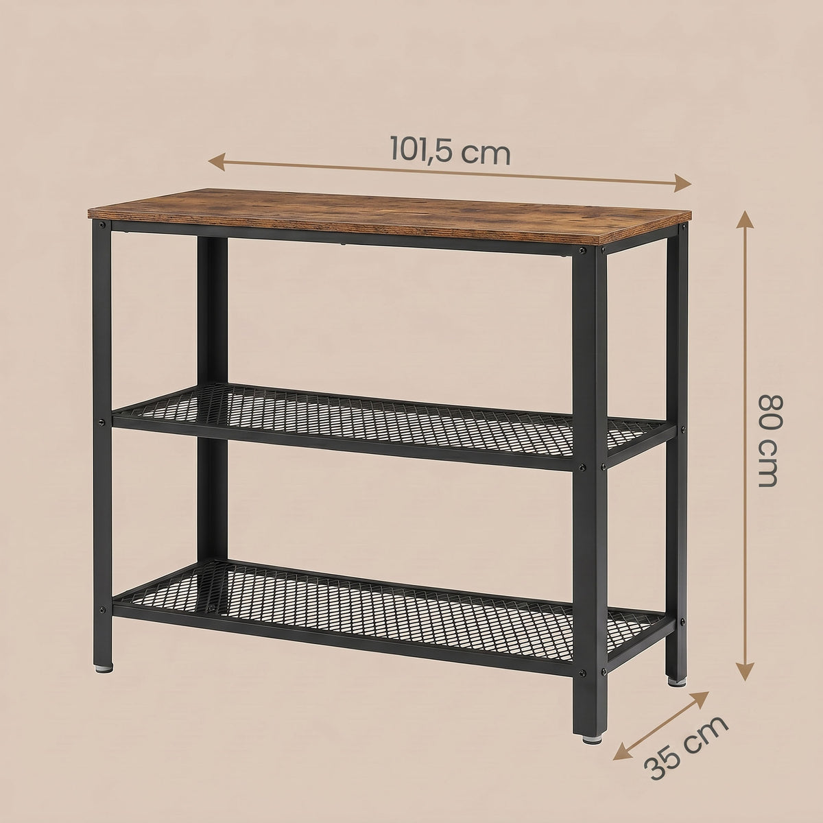 9-Cube Storage Organizer with Non-Woven Fabric Storage Boxes, Modular, Space-Saving