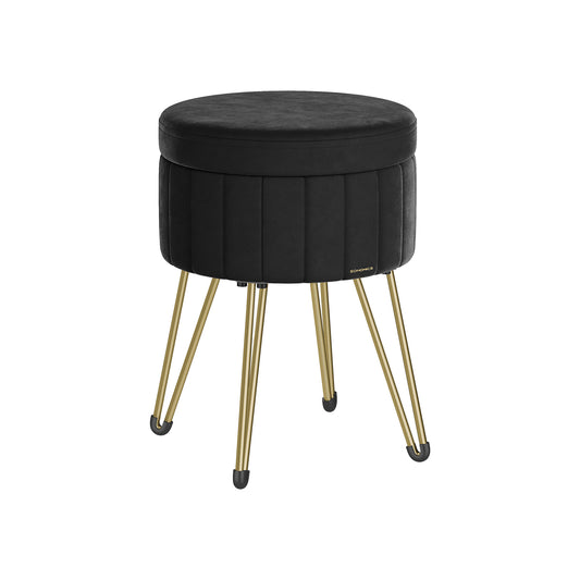 Small Vanity Stool Chair with Storage - image 1