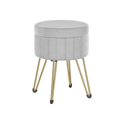 Small Vanity Stool Chair with Storage - image 7