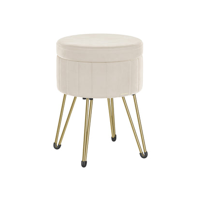 Small Vanity Stool Chair with Storage - image 19