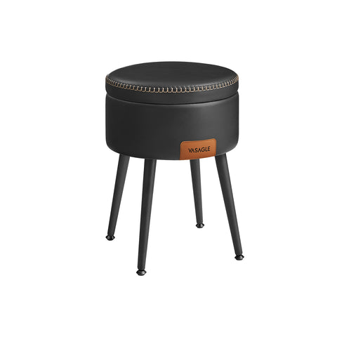 EKHO Collection - Storage Ottoman Vanity Stool