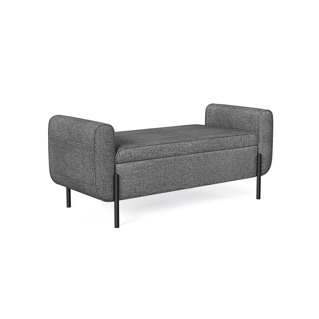 Storage Bench with Armrests