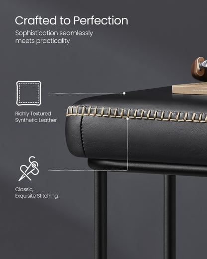 EKHO Collection - Storage Bench with Steel for Entryway