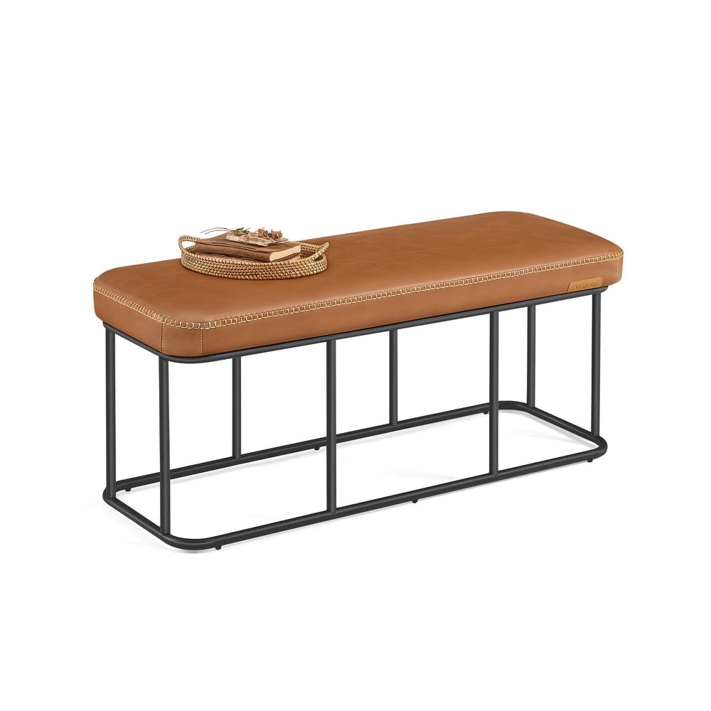 EKHO Collection - Storage Bench with Steel for Entryway