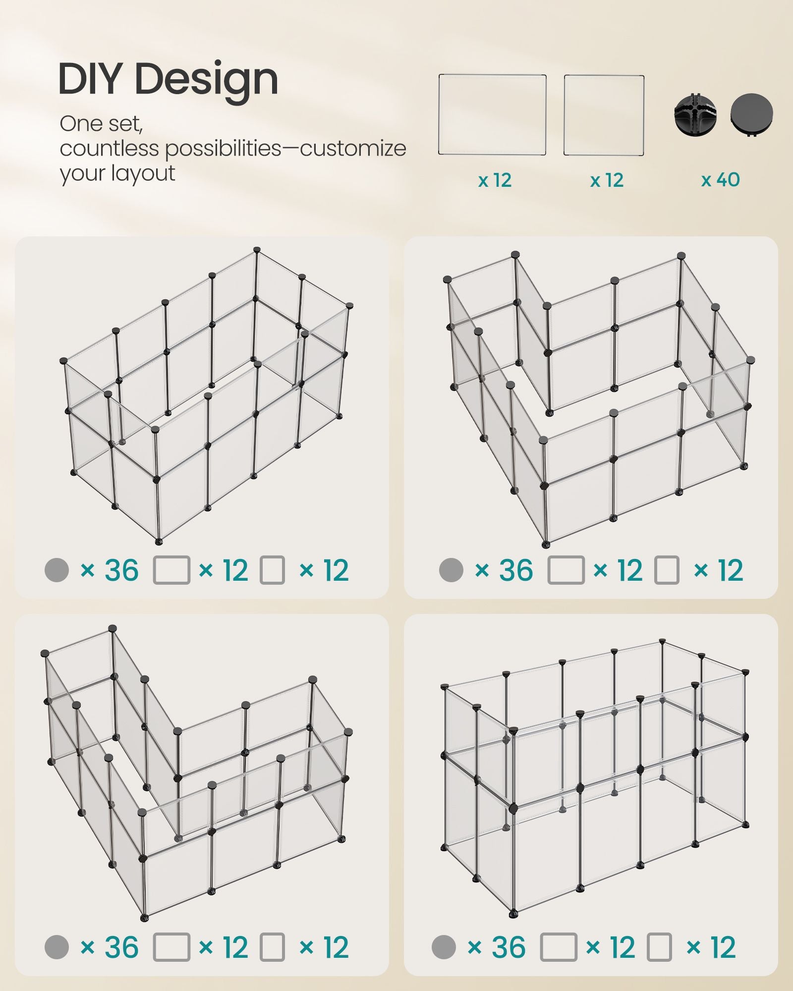 Clear Pet Playpen - image 2