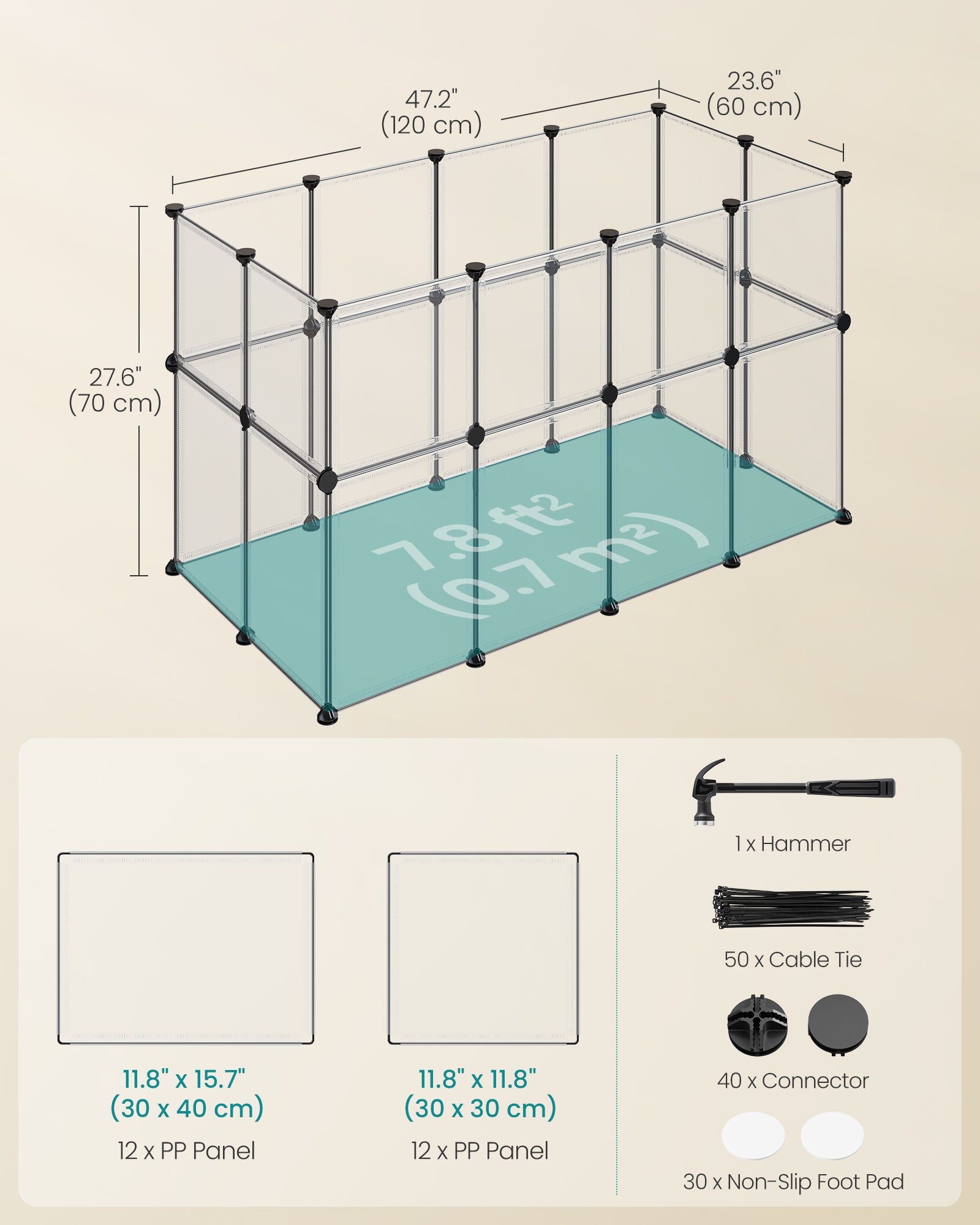 Clear Pet Playpen - image 3