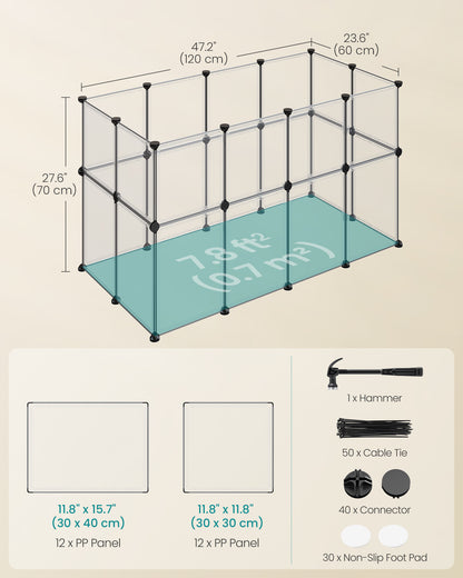 Clear Pet Playpen - image 3