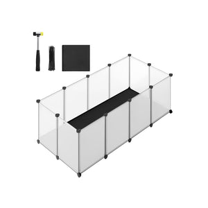 Guinea Pig Playpen with Removable Oxford Fabric Mat