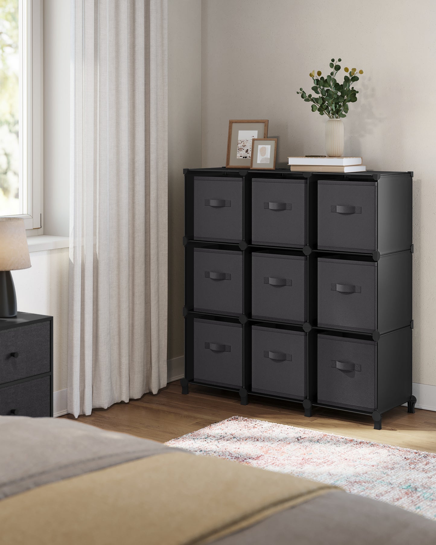 Cube Storage Organizer with Storage Boxes, Set of 6 - image 10