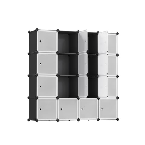 Set of 16 Plastic Cubes