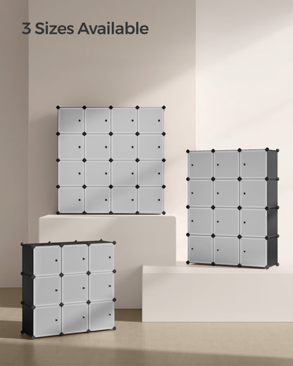 Set of 16 Plastic Cubes