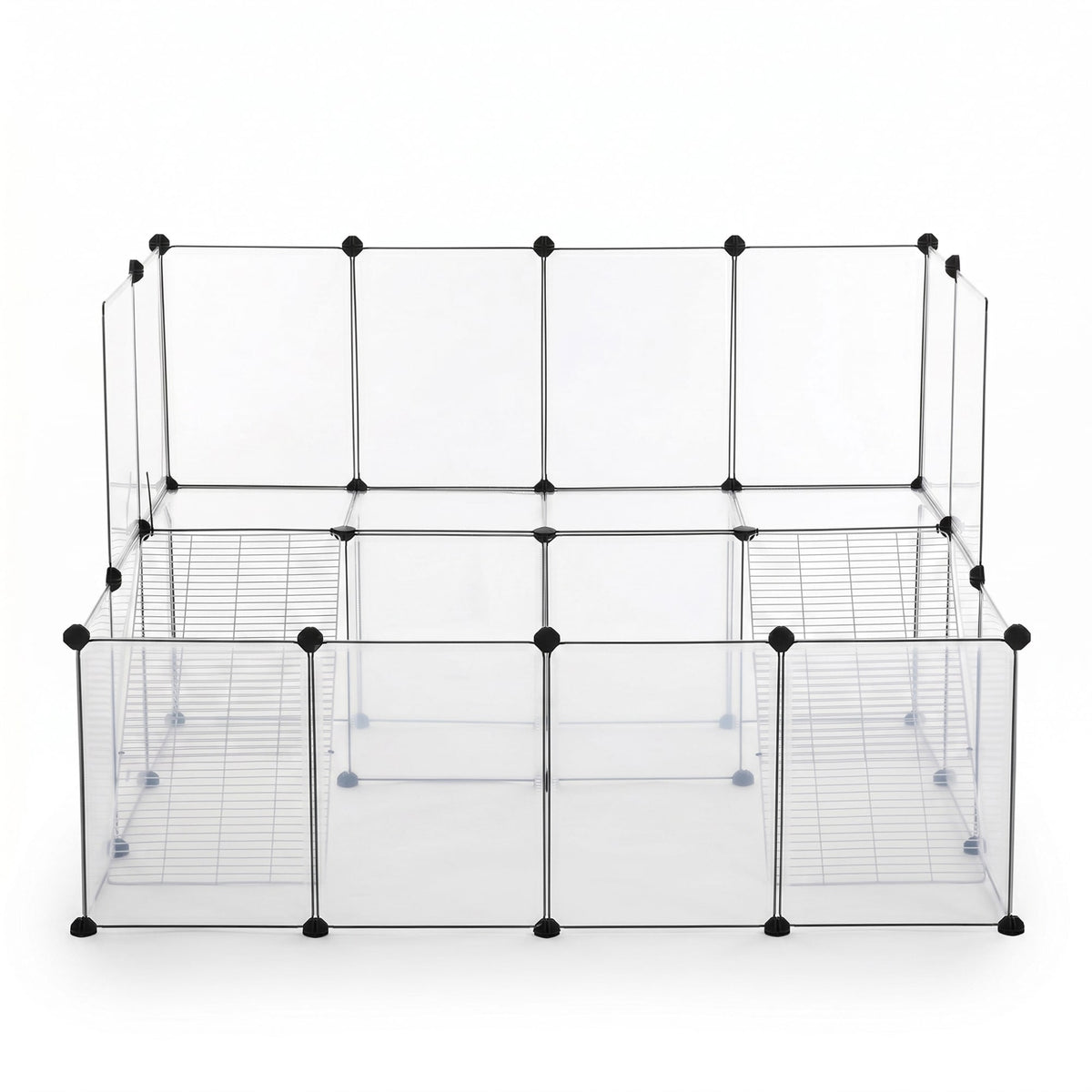 2-Story Small Animal Playpen, White
