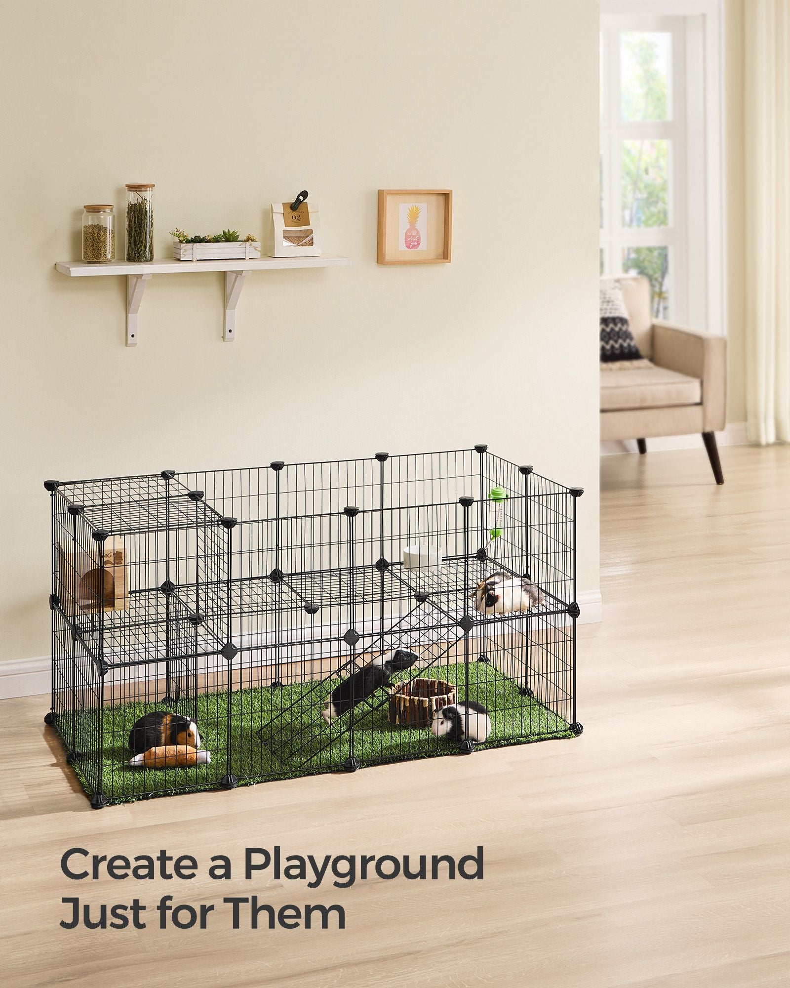 Small Animal Playpen - HWLEXTRA 
