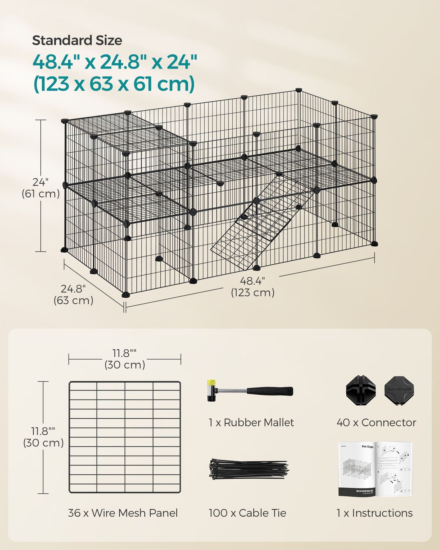 Small Animal Playpen - HWLEXTRA 