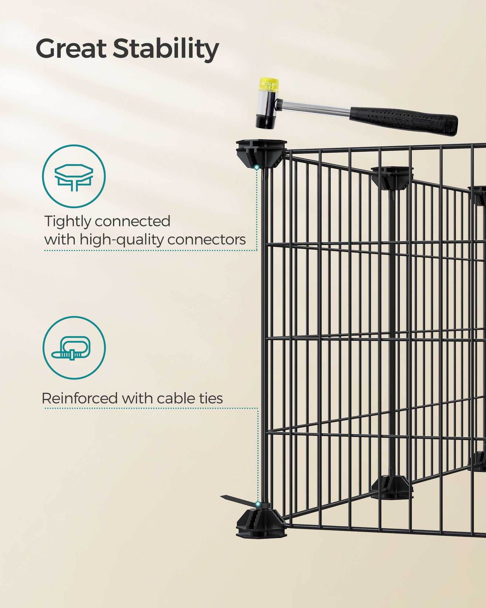 Small Animal Playpen - HWLEXTRA 