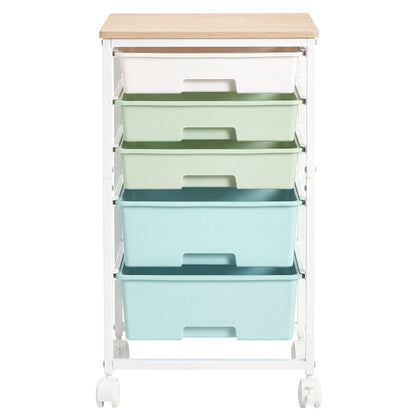 5-Drawer Rolling Storage Cart - image 16
