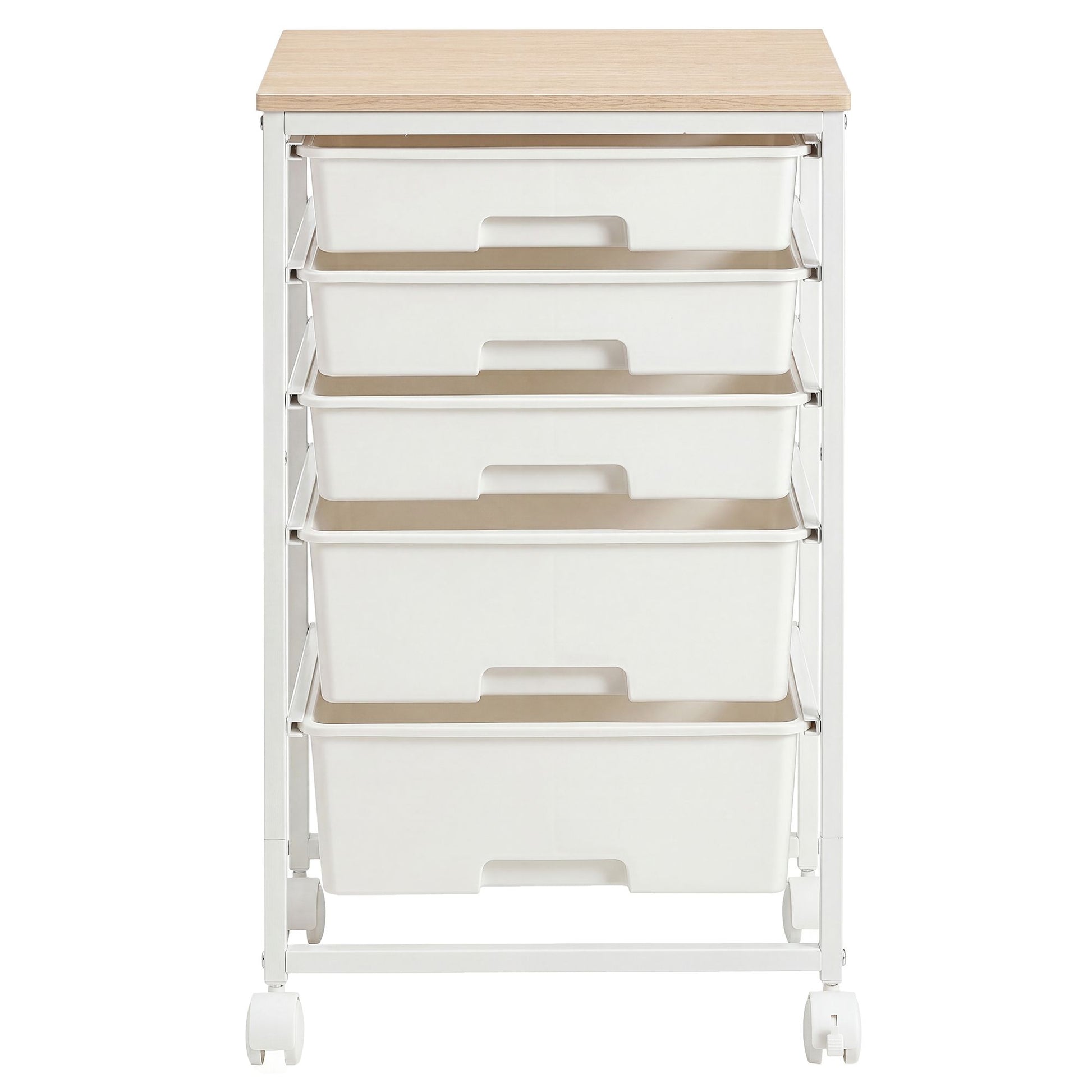 5-Drawer Rolling Storage Cart - image 7