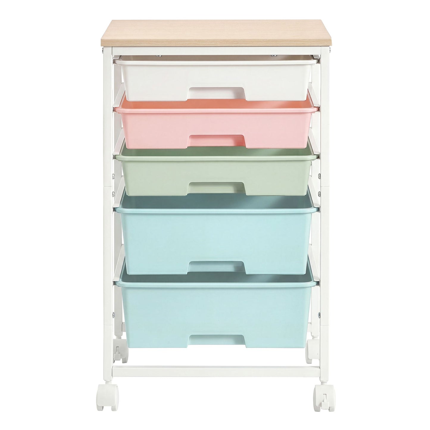 5-Drawer Rolling Storage Cart - image 8
