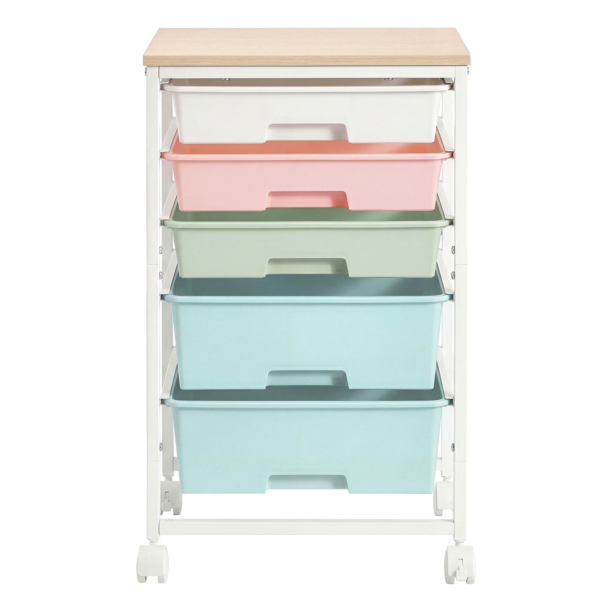 5-Drawer Rolling Storage Cart - image 8