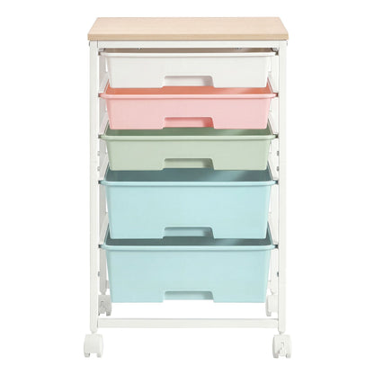 5-Drawer Rolling Storage Cart - image 8