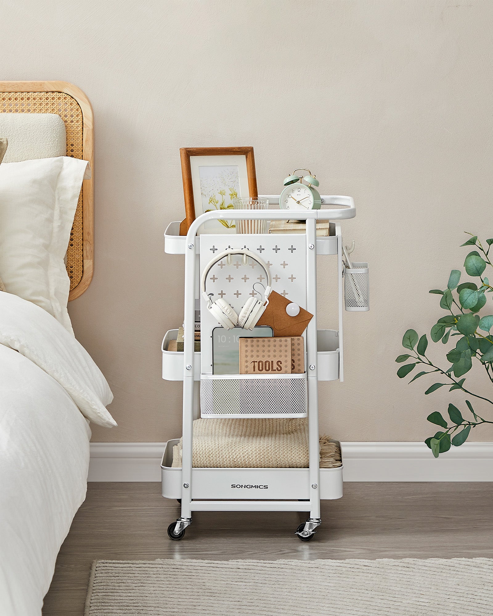 3-Tier Storage Cart with wheels - image 3
