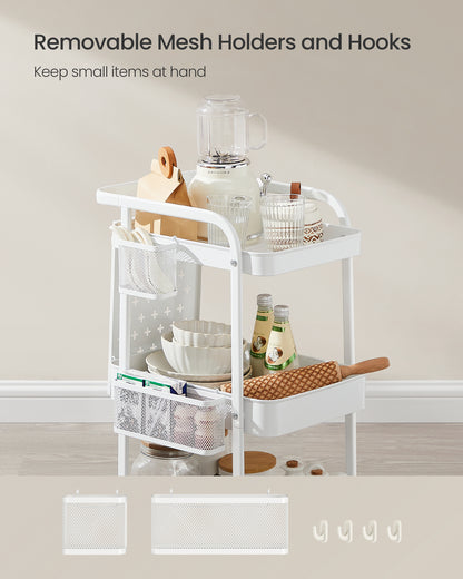 3-Tier Storage Cart with wheels - image 5
