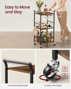 3-Tier Bar Cart - image 4