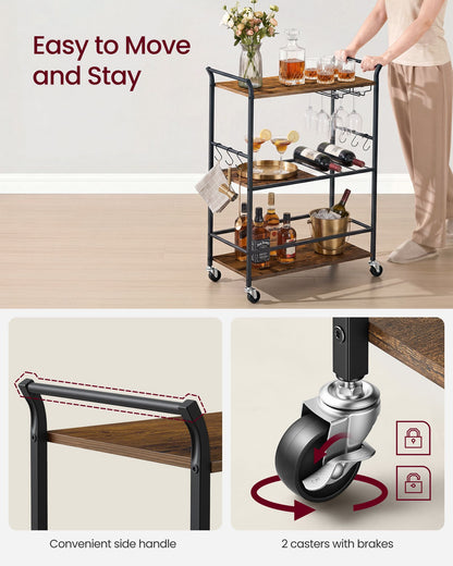 3-Tier Bar Cart - image 9