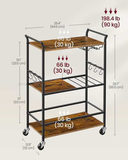 3-Tier Bar Cart - image 11