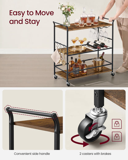 3-Tier Bar Cart - image 12