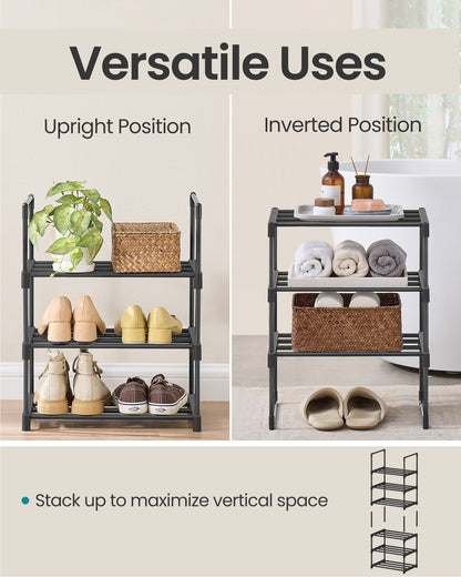 2 Tier Metal Shoe Rack for 12 Pairs of Shoes - image 46