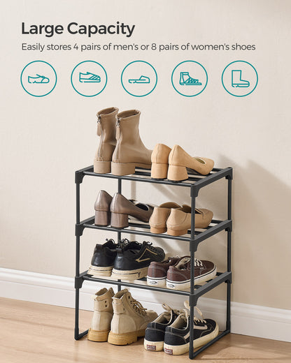 2 Tier Metal Shoe Rack for 12 Pairs of Shoes - image 47