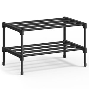 Shoe Rack for Closet, Compact Metal Shoe Organizer Shelf for Entryway - image 27