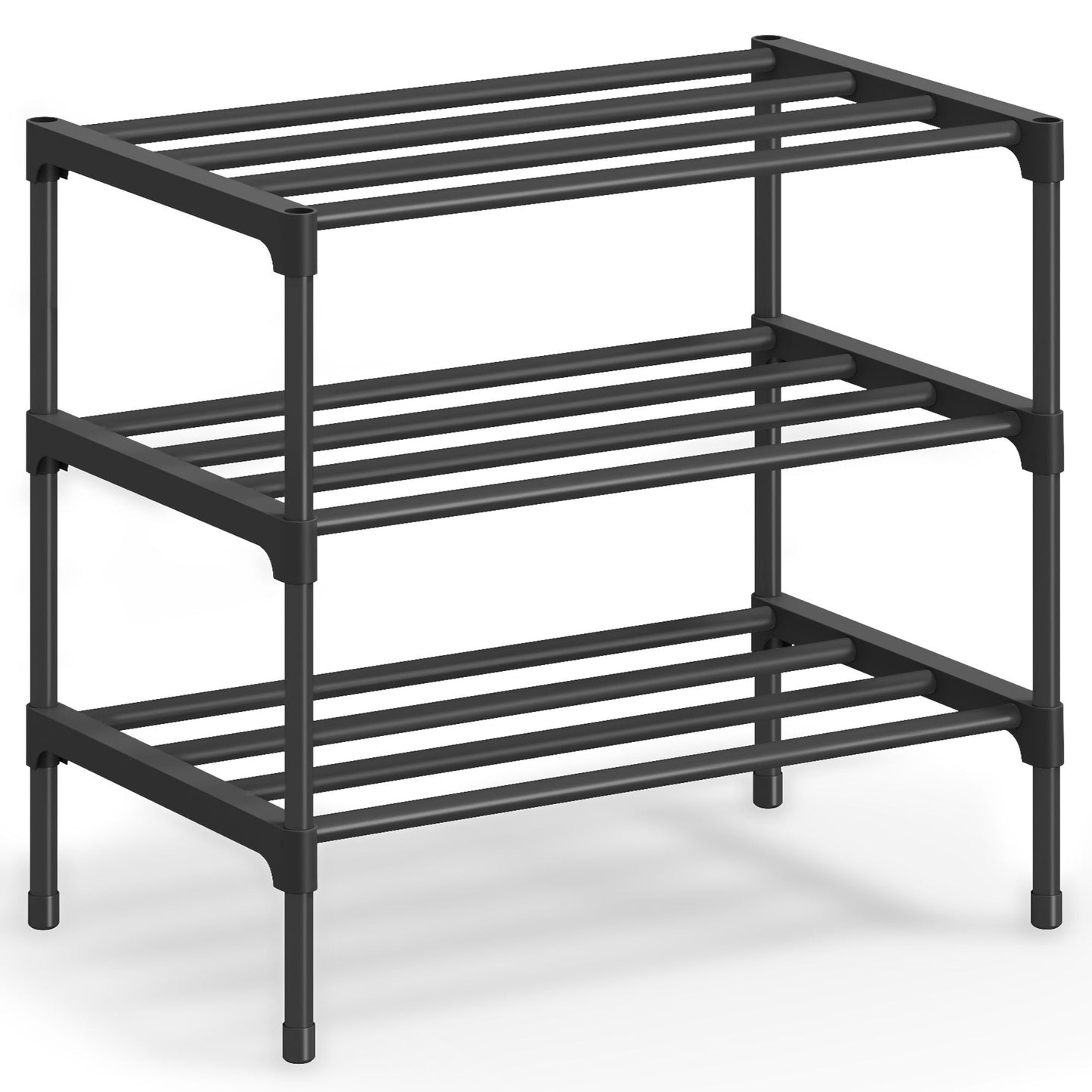 Shoe Rack for Closet, Compact Metal Shoe Organizer Shelf for Entryway - image 28