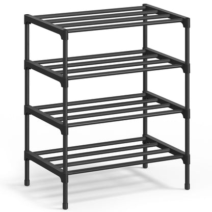Shoe Rack for Closet, Compact Metal Shoe Organizer Shelf for Entryway - image 29