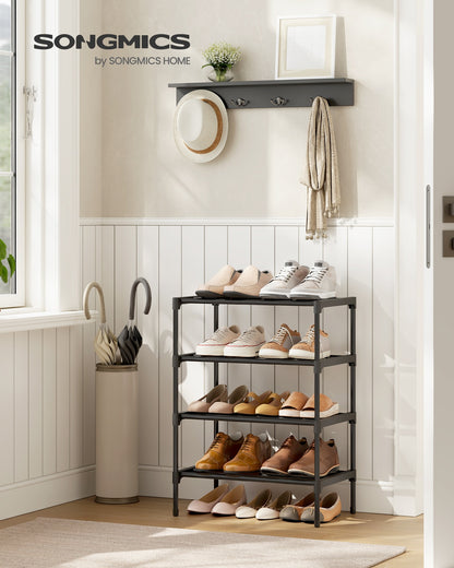 Shoe Rack for Closet, Compact Metal Shoe Organizer Shelf for Entryway - image 15